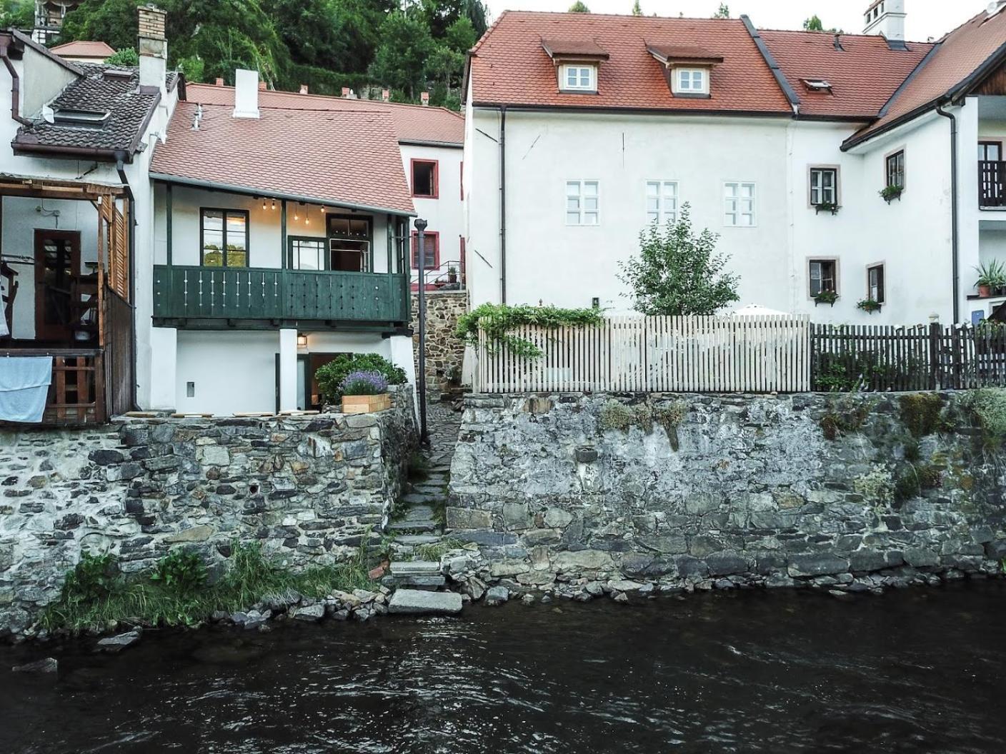 شقة Český Krumlov  في Domecek / Tiny House المظهر الخارجي الصورة