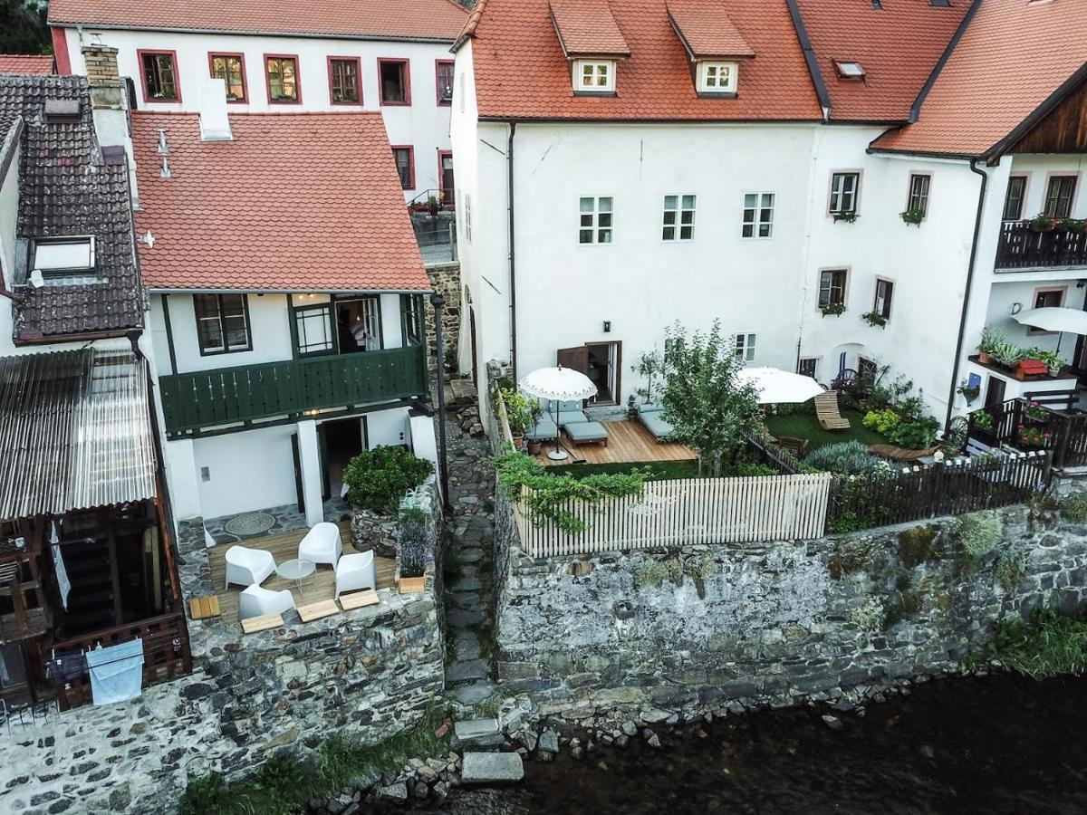 شقة Domecek / Tiny House Český Krumlov المظهر الخارجي الصورة
