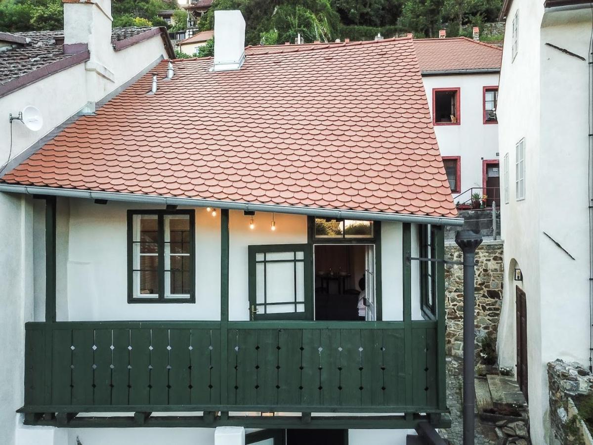 شقة Český Krumlov  في Domecek / Tiny House المظهر الخارجي الصورة